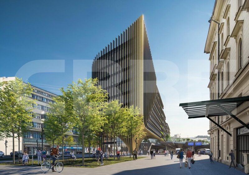 Masaryčka - Zaha Hadid Budova B